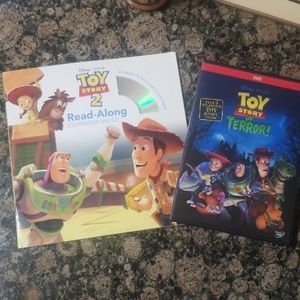💝 Toy Story book & DVD & New Wall Sticker